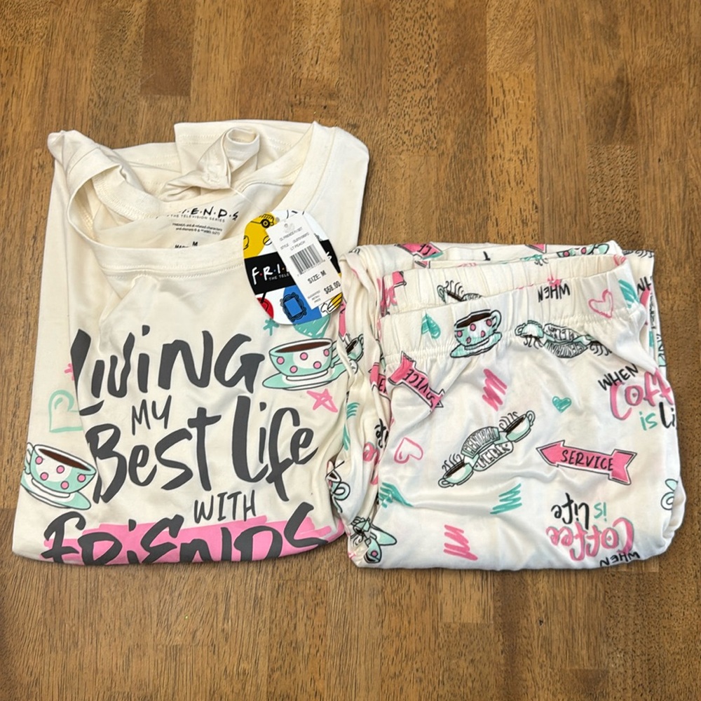 Brand new with tags Friends pajamas